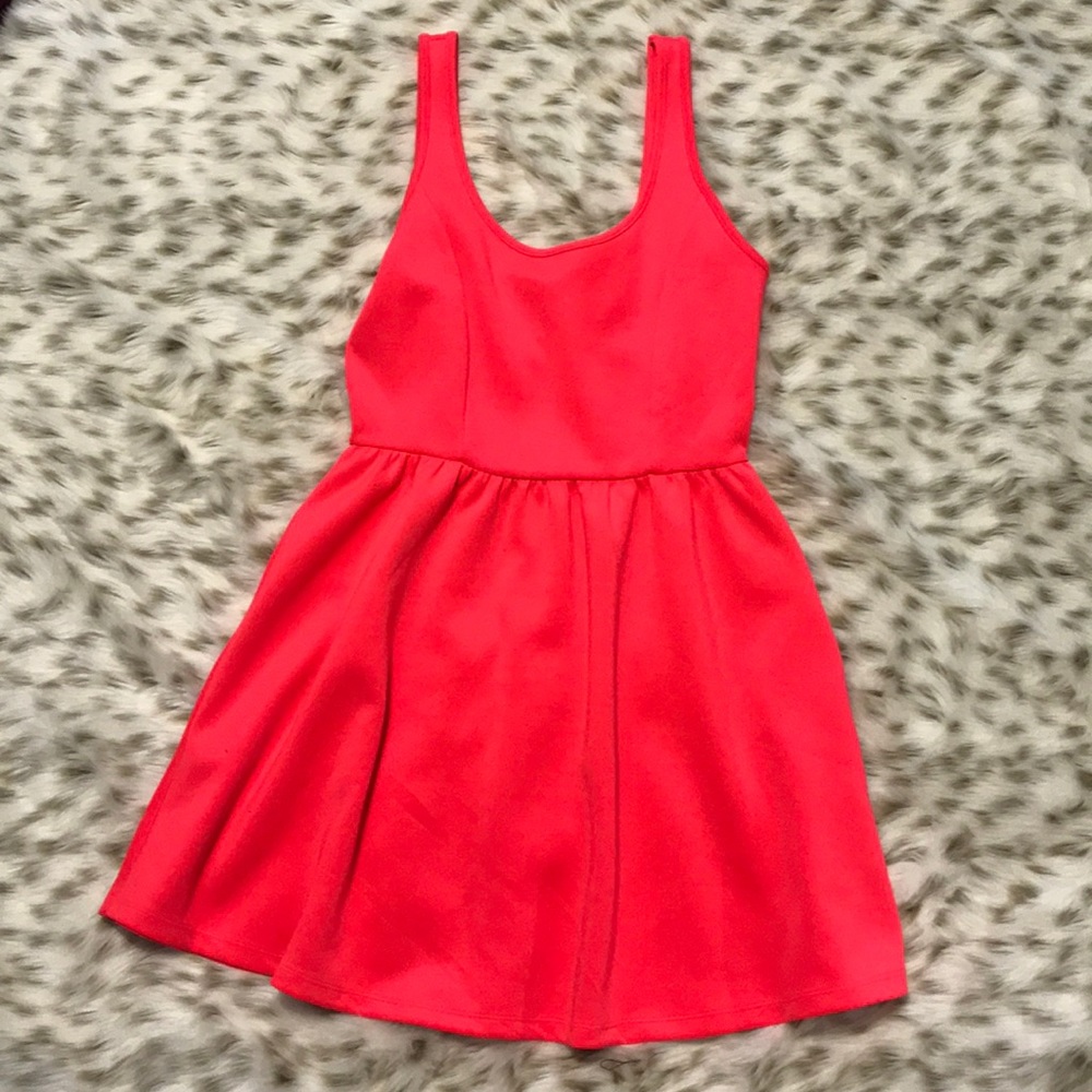 Pink neon dress!